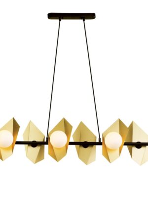 NETTO ΦΩΤΙΣΤΙΚΟ ΚΡΕΜΑΣΤΟ ΧΡΥΣΟ ΜΕΤΑΛΛΙΚΟ ΣΥΜΒΑΤΙΚΟ 4ΧG9 IP20 680Χ1200mm