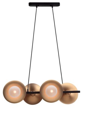 NETTO ΦΩΤΙΣΤΙΚΟ ΚΡΕΜΑΣΤΟ ΒΟΥΡΤΣΙΣΤΟ ΟΡΕΙΧΑΛΚΙΝΟ ΜΕΤΑΛΛΙΚΟ ΣΥΜΒΑΤΙΚΟ 4ΧG9 IP20 260Χ1180mm