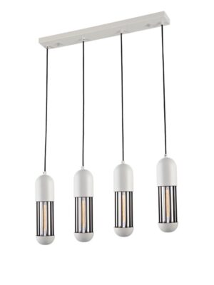 NETTO ΦΩΤΙΣΤΙΚΟ ΚΡΕΜΑΣΤΟ ΛΕΥΚΟ ΜΑΤ ΜΕΤΑΛΛΙΚΟ ΣΥΜΒΑΤΙΚΟ 1ΧΕ27 IP20 650Χ1200mm