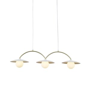 ΚΡΕΜΑΣΤΟ Φ/Σ 3XG9 ΜΕΤΑΛΛΙΚΟ ΧΡΥΣΟ + ΑΚΡΥΛΙΚΟ