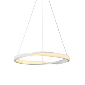 ΚΡΕΜΑΣΤΟ Φ/Σ LED 42W 3300LM CCT IP20 ΛΕΥΚΟ ΜΕΤΑΛΛΙΚΟ + ΑΚΡΥΛΙΚΟ