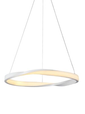 ΚΡΕΜΑΣΤΟ Φ/Σ LED 42W 3300LM CCT IP20 ΛΕΥΚΟ ΜΕΤΑΛΛΙΚΟ + ΑΚΡΥΛΙΚΟ