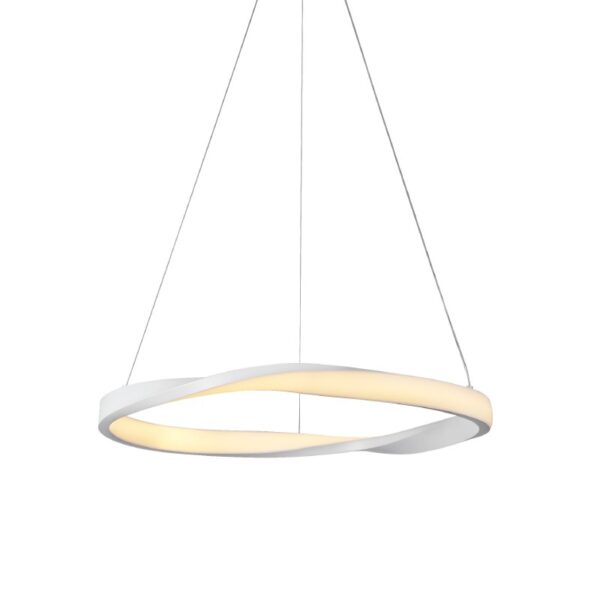 ΚΡΕΜΑΣΤΟ Φ/Σ LED 42W 3300LM CCT IP20 ΛΕΥΚΟ ΜΕΤΑΛΛΙΚΟ + ΑΚΡΥΛΙΚΟ