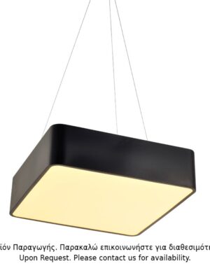 ΚΡΕΜΑΣΤΟ Φ/Σ LED 40W 4000LM CCT ΜΑΥΡΟ ΜΕΤ/ΚΟ 48X48XH140CM EMERY