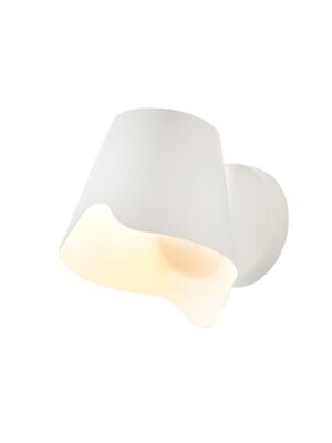 MONET-ΦΩΤΙΣΤΙΚΟ ΕΠΙΤΟΙΧΟ ΛΕΥΚΟ ΜΑΤ ΜΕΤΑΛΛΙΚΟ ΣΥΜΒΑΤΙΚΟ 1ΧΕ27 IP20 21Χ17Χ20CM