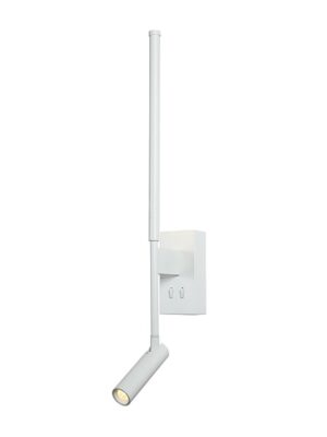 ΕΠΙΤΟΙΧΟ Φ/Σ  LED 5W + COB 3W 700LM 3000K IP20 ΛΕΥΚΟ ΑΛΟΥΜΙΝΙΟ + ΑΚΡΥΛΙΚΟ
 CONCERTO