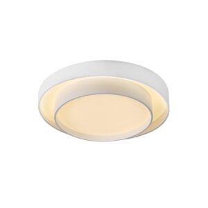 Φ/Σ ΟΡΟΦΗΣ LED 32W 2500LM CCT IP20 ΛΕΥΚΟ ΜΕΤΑΛΛΙΚΟ + ΑΚΡΥΛΙΚΟ
 FEEDO