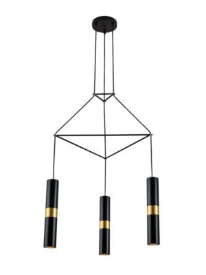 NETTO ΦΩΤΙΣΤΙΚΟ ΚΡΕΜΑΣΤΟ ΜΑΥΡΟ ΜΑΤ ΜΕΤΑΛΛΙΚΟ ΣΥΜΒΑΤΙΚΟ 3ΧGU10 IP20 560Χ1500mm