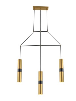 NETTO ΚΡΕΜΑΣΤΟ ΦΩΤΙΣΤΙΚΟ ΟΡΕΙΧΑΛΚΟ ΜΕΤΑΛΛΙΚΟ ΣΥΜΒΑΤΙΚΟ 3XGU10 660X80X1500ΜM