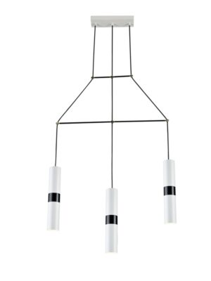 NETTO ΚΡΕΜΑΣΤΟ ΦΩΤΙΣΤΙΚΟ ΛΕΥΚΟ ΜΕΤΑΛΛΙΚΟ ΣΥΜΒΑΤΙΚΟ 3XGU10 660X80X1500ΜM