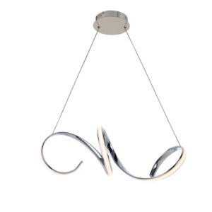 CLEO-ΦΩΤΙΣΤΙΚΟ ΚΡΕΜΑΣΤΟ ΧΡΩΜΙΟ ΑΛΟΥΜΙΝΙΟΥ LED SMD 40W 3000Κ 2400LM IP20 640Χ220Χ1200ΜΜ