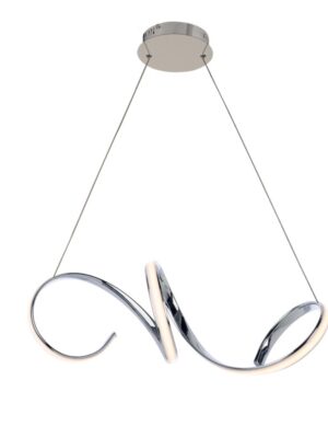 CLEO-ΦΩΤΙΣΤΙΚΟ ΚΡΕΜΑΣΤΟ ΧΡΩΜΙΟ ΑΛΟΥΜΙΝΙΟΥ LED SMD 40W 3000Κ 2400LM IP20 640Χ220Χ1200ΜΜ