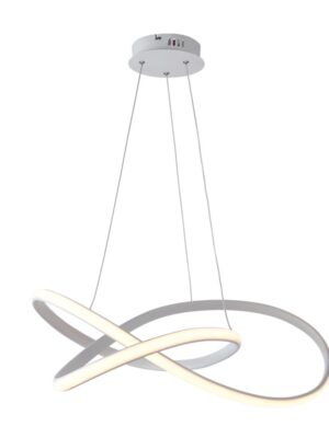 GORDIUS-ΦΩΤΙΣΤΙΚΟ ΚΡΕΜΑΣΤΟ ΛΕΥΚΟ ΑΛΟΥΜΙΝΙΟΥ LED SMD 48W 3000Κ 2880LM IP20 480Χ440Χ1200ΜΜ