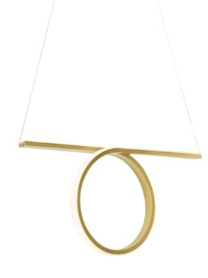 NETTO ΦΩΤΙΣΤΙΚΟ ΚΡΕΜΑΣΤΟ ΟΡΕΙΧΑΛΚΙΝΟ ΑΛΟΥΜΙΝΙΟ LED 32W 3000K 2580Lm IP20 640Χ1200mm