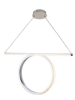 NETTO ΦΩΤΙΣΤΙΚΟ ΚΡΕΜΑΣΤΟ ΧΡΩΜΙΟ ΑΛΟΥΜΙΝΙΟ LED 32W 3000K 1920Lm IP20 640Χ1200mm