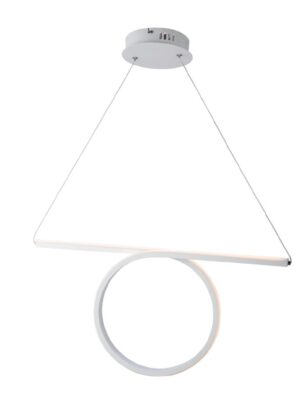 NETTO ΦΩΤΙΣΤΙΚΟ ΚΡΕΜΑΣΤΟ ΛΕΥΚΟ ΜΕΤΑΛΛΙΚΟ LED 32W 3000K 1920Lm IP20 640Χ1200mm