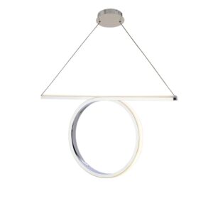 NETTO ΦΩΤΙΣΤΙΚΟ ΚΡΕΜΑΣΤΟ ΧΡΩΜΙΟ ΑΛΟΥΜΙΝΙΟ LED 32W 3000K 1920Lm IP20 880Χ1200mm