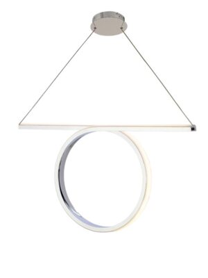 NETTO ΦΩΤΙΣΤΙΚΟ ΚΡΕΜΑΣΤΟ ΧΡΩΜΙΟ ΑΛΟΥΜΙΝΙΟ LED 32W 3000K 1920Lm IP20 880Χ1200mm