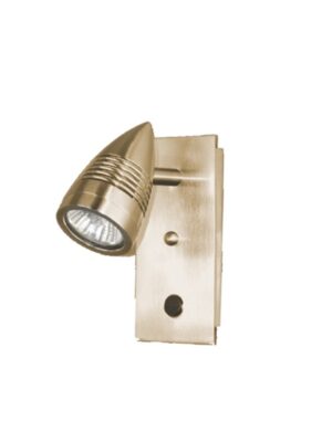 NETTO ΦΩΤΙΣΤΙΚΟ ΕΠΙΤΟΙΧΟ ΜΠΡΟΝΖΕ ΜΕΤΑΛΛΙΚΟ ΣΥΜΒΑΤΙΚΟ 1ΧGU10 IP20 Φ6Χ110Χ150mm