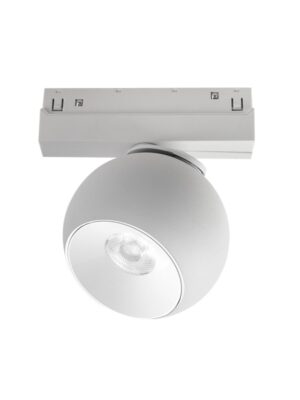 ΜΑΓΝΗΤΙΚΟ ΣΠΟΤ ΛΕΥΚΟ 48V DC 12W 4000K 1050LM 36°  Ra90 Φ100X134mm