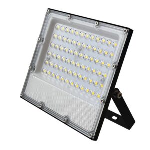 LED SMD ΠΡΟΒΟΛΕΑΣ ΜΑΥΡΟΣ 100-277V AC 20W 4000K 2400LM IP65 Ra80 5YRS IK08 ΒΑΛΒΙΔΑ ΕΚΤΟΝΩΣΗΣ