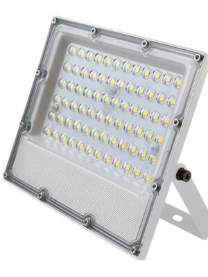 LED SMD ΠΡΟΒΟΛΕΑΣ ΛΕΥΚΟΣ 100-277V AC 30W 4000K 3600LM IP65 Ra80 5YRS IK08 ΒΑΛΒΙΔΑ ΕΚΤΟΝΩΣΗΣ