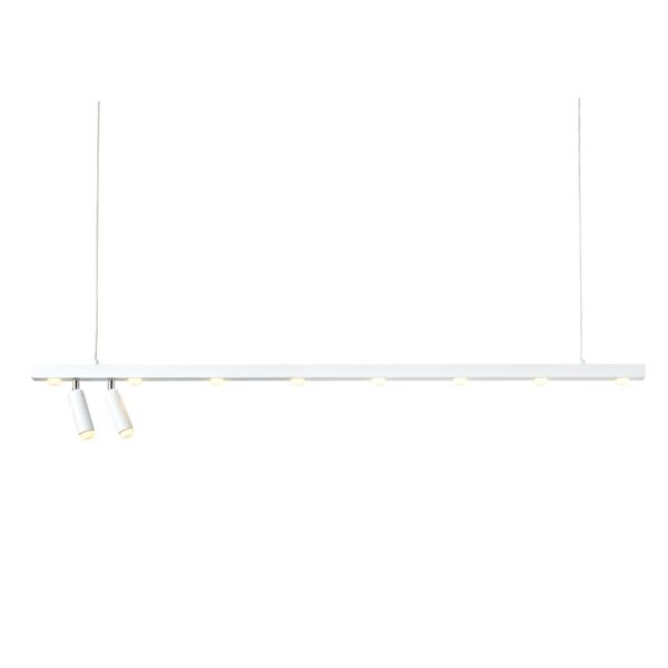 NETTO ΦΩΤΙΣΤΙΚΟ ΚΡΕΜΑΣΤΟ ΛΕΥΚΟ ΜΑΤ ΑΛΟΥΜΙΝΙΟ LED 30W 3000K 2700Lm IP20 1200Χ1390mm