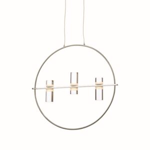 NETTO ΦΩΤΙΣΤΙΚΟ ΚΡΕΜΑΣΤΟ ΧΡΩΜΙΟ ΑΛΟΥΜΙΝΙΟ LED 12W 3000K 1080Lm IP20 530Χ1730mm