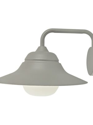 JULIE - ΦΩΤΙΣΤΙΚΟ ΚΗΠΟΥ ΑΡΧΙΤΕΚΤΟΝΙΚΟΥ ΦΩΤΙΣΜΟΥ ΕΠΙΤΟΙΧΟ ΑΤΣΑΛΙ ΓΚΡΙ ΣΥΜΒΑΤΙΚΟ 1XE27 IP44 340x380x245mm