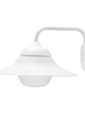 JULIE - ΦΩΤΙΣΤΙΚΟ ΚΗΠΟΥ ΑΡΧΙΤΕΚΤΟΝΙΚΟΥ ΦΩΤΙΣΜΟΥ ΕΠΙΤΟΙΧΟ ΑΤΣΑΛΙ ΛΕΥΚΟ ΣΥΜΒΑΤΙΚΟ 1XE27 IP44 340x380x245mm
