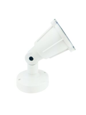 LED PP WHITE SPOT LIGHT230V IP54 6W 3000K 480Lm SMD120°Ra80