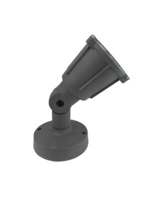 KERT -  ΣΠΟΤ ΤΟΙΧΟΥ ΑΡΧΙΤΕΚΤΟΝΙΚΟΥ ΦΩΤΙΣΜΟΥ ΓΚΡΙ ΣΥΜΒΑΤΙΚΟ 1xGU10 IP54 95x88x195mm