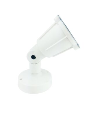 KERT -  ΣΠΟΤ ΤΟΙΧΟΥ ΑΡΧΙΤΕΚΤΟΝΙΚΟΥ ΦΩΤΙΣΜΟΥ ΛΕΥΚΟ ΣΥΜΒΑΤΙΚΟ 1xGU10 IP54 95x88x195mm