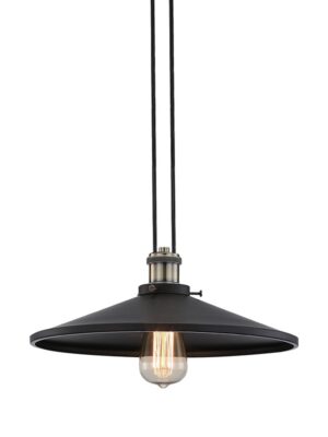 NETTO ΦΩΤΙΣΤΙΚΟ ΚΡΕΜΑΣΤΟ ΜΑΥΡΟ ΜΑΤ ΜΕΤΑΛΛΙΚΟ ΣΥΜΒΑΤΙΚΟ 1ΧΕ27 IP20 Φ100Χ165mm