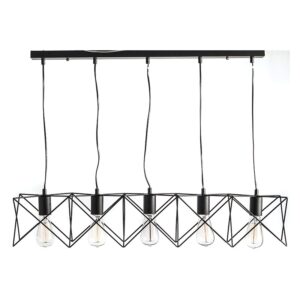 NETTO ΦΩΤΙΣΤΙΚΟ ΚΡΕΜΑΣΤΟ ΜΑΥΡΟ ΜΑΤ ΜΕΤΑΛΛΙΚΟ ΣΥΜΒΑΤΙΚΟ 5ΧΕ27 IP20 920mm