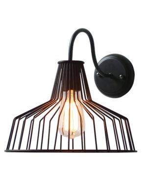 NETTO ΦΩΤΙΣΤΙΚΟ ΕΠΙΤΟΙΧΟ ΜΑΥΡΟ ΜΑΤ ΜΕΤΑΛΛΙΚΟ ΣΥΜΒΑΤΙΚΟ 1ΧΕ27 IP20 379Χ286mm