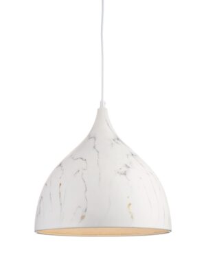 ΚΡΕΜΑΣΤΟ Φ/Σ 1ΧΕ27 ΜΕΤΑΛΛΙΚΟ ΜΑΡΜΑΡΟ ΑΠΟΧΡ. Φ35Χ31CM ROXANNE