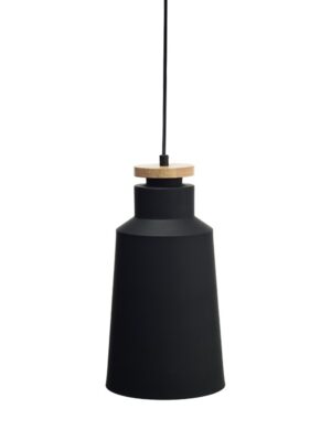 NETTO ΦΩΤΙΣΤΙΚΟ ΚΡΕΜΑΣΤΟ ΜΑΥΡΟ ΜΑΤ ΜΕΤΑΛΛΙΚΟ ΣΥΜΒΑΤΙΚΟ 1ΧΕ27 IP20 Φ100Χ1400mm