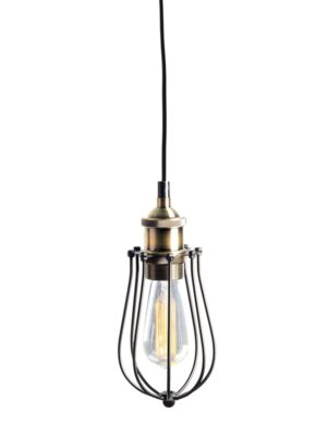 NETTO ΦΩΤΙΣΤΙΚΟ ΚΡΕΜΑΣΤΟ ΜΑΥΡΟ ΜΕΤΑΛΛΙΚΟ ΣΥΜΒΑΤΙΚΟ 1ΧΕ27 IP20 Φ110mm