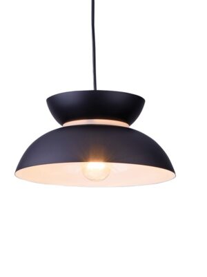 ΚΡΕΜΑΣΤΟ Φ/Σ 1ΧΕ27 ΜΑΥΡΟ ΜΕΤΑΛΛΙΚΟ D29XH120CM AEOLUS