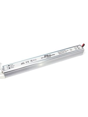 ΓΡΑΜΜΙΚΟ ΜΕΤΑΛΛΙΚΟ CV LED DRIVER 18W 230V AC24V DC 0.75A IP20ΜΕ ΚΑΛΩΔΙΑ