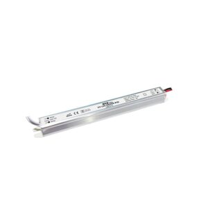 ΓΡΑΜΜΙΚΟ ΜΕΤΑΛΛΙΚΟ CV LED DRIVER 24W 230V AC12V DC 2A IP20 ΜΕ ΚΑΛΩΔΙΑ