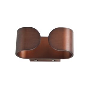 NETTO ΦΩΤΙΣΤΙΚΟ ΕΠΙΤΟΙΧΟ ΞΥΛΙΝΟ ΜΕΤΑΛΛΙΚΟ LED 6W 3000K 560Lm IP20 160Χ70mm