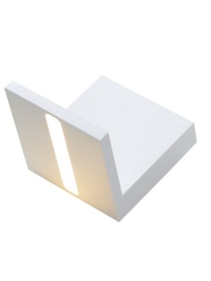 NETTO ΦΩΤΙΣΤΙΚΟ ΕΠΙΤΟΙΧΟ ΜΑΤ ΛΕΥΚΟ ΜΕΤΑΛΛΙΚΟ LED 4W 3000K 330Lm IP20 100Χ100mm