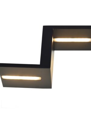 NETTO ΦΩΤΙΣΤΙΚΟ ΚΡΕΜΑΣΤΟ ΜΑΥΡΟ ΜΑΤ ΜΕΤΑΛΛΙΚΟ LED 8W 3000K 660Lm IP20 230Χ210Χ100mm
