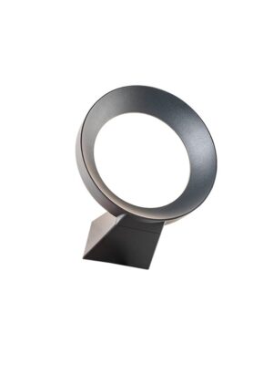 LED SMD WALL LUMINAIRE 8W 220LM 110° 230V AC 3.000K DARK GREY CRI80 IP54 30.000HRS