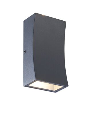 LED HP WALL LUMINAIRE 6W 180LM 89° 230V AC 3.000K DARK GREY CRI80 IP65 30.000HRS