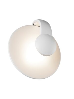 LED COB WALL LUMINAIRE 12W 580LM 120° 230V AC 3.000K MATT WHITE CRI80 IP65 30.000HRS