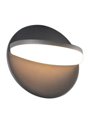 LED SMD WALL LUMINAIRE 16W 790LM 120° 230V AC 3.000K DARK GREY CRI80 IP65 30.000HRS