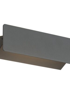 LED SMD WALL LUMINAIRE 7W 210LM 190° 230V AC 3.000K DARK GREY CRI80 IP54 30.000HRS